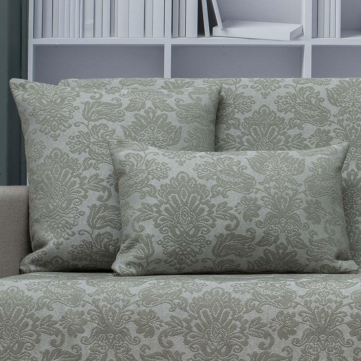 Μαξιλάρι-Clara-Λαδί Διακοσμητική Μαξιλαροθήκη 50X50 Cotone Clara Λαδί - Image 1