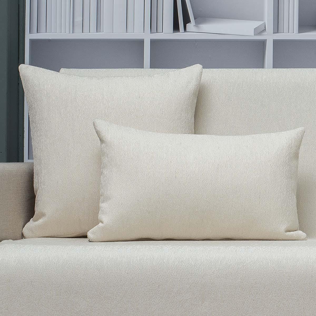 Μαξιλάρι-Nora-Εκρού Διακοσμητική Μαξιλαροθήκη 40X40 Cotone Nora Εκρού - Image 1