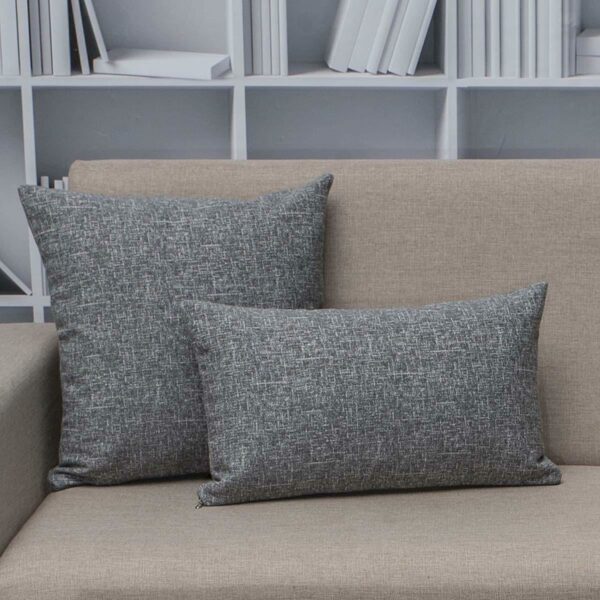 Διακοσμητική Μαξιλαροθήκη 30X50 Cotone Valia 62 Γκρι σκούρο