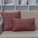 Διακοσμητική Μαξιλαροθήκη 50X50 Cotone Valia 73 Κόκκινο