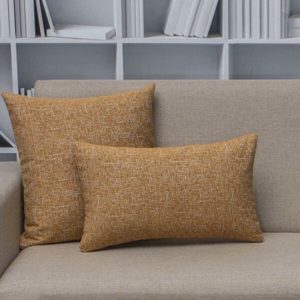 Διακοσμητική Μαξιλαροθήκη 40X40 Cotone Valia 81 Μουσταρδί