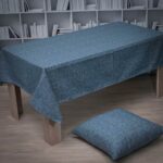 Τραπεζομάντηλο 140X220 Cotone Valia 08 Πετρόλ