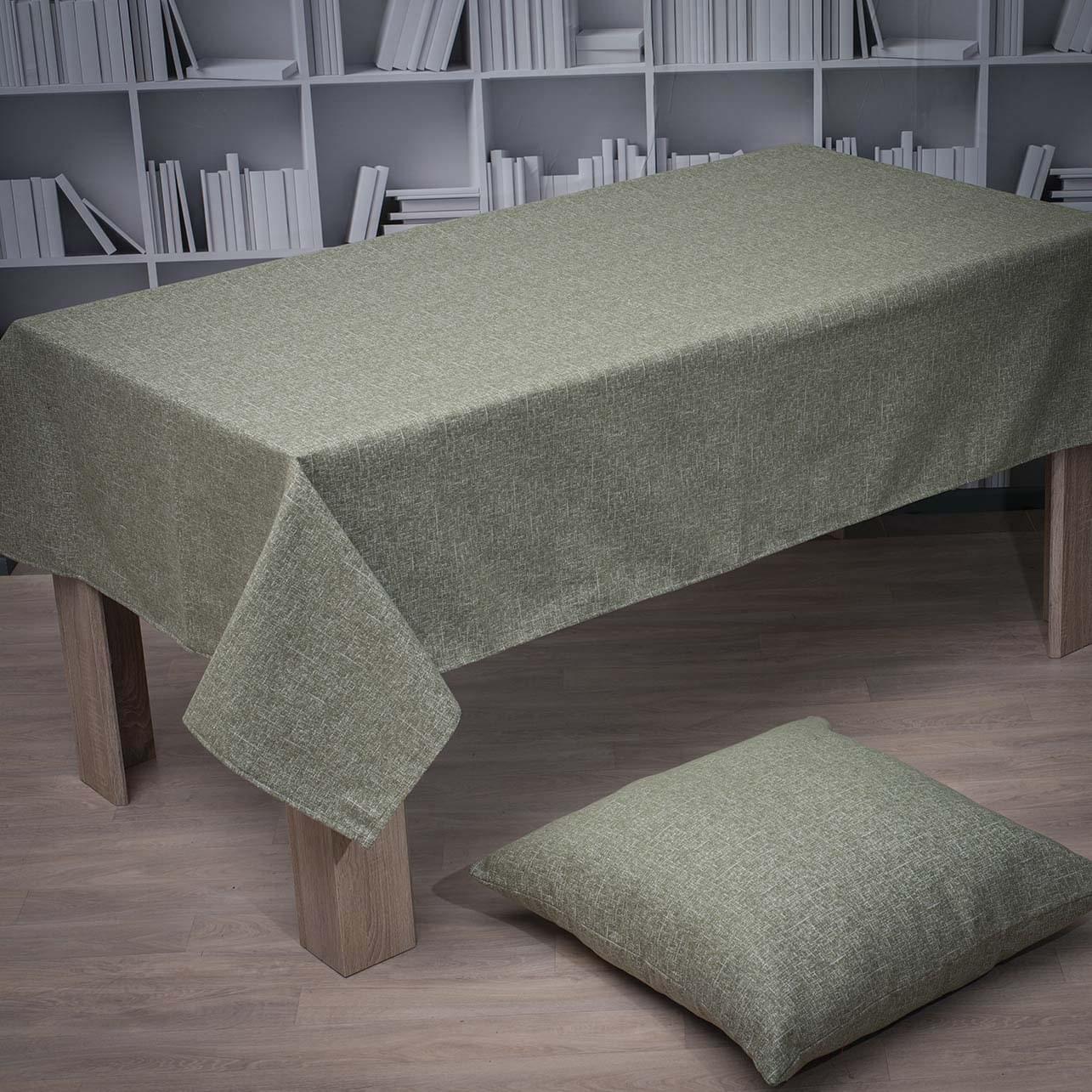 Τραπλο-Valia-37-πράσινο Τραπεζομάντηλο 140X180 Cotone Valia 37 Πράσινο - Image 1