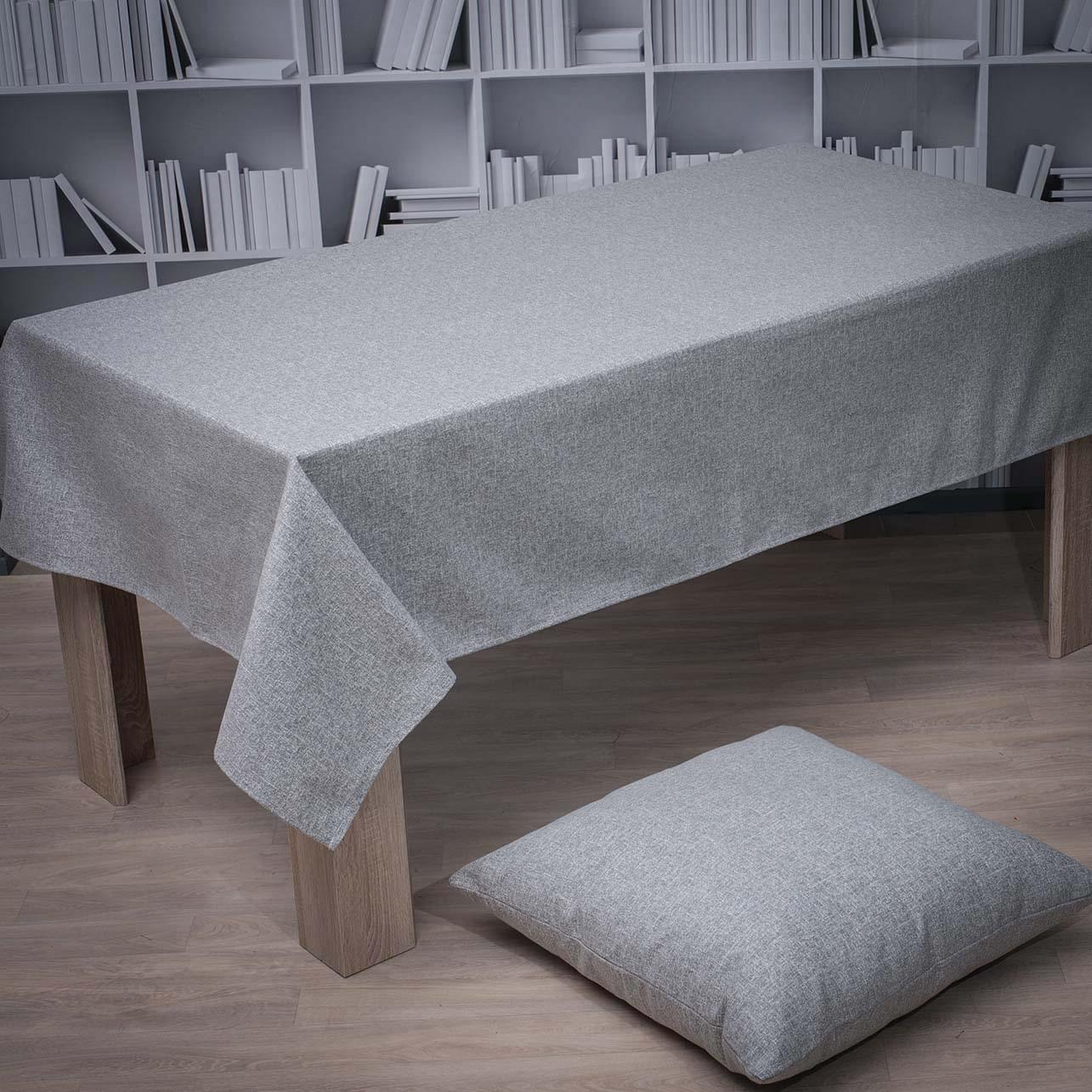 Τραπλο-Valia-63-γκρι Τραπεζομάντηλο 140X180 Cotone Valia 63 Γκρι - Image 1