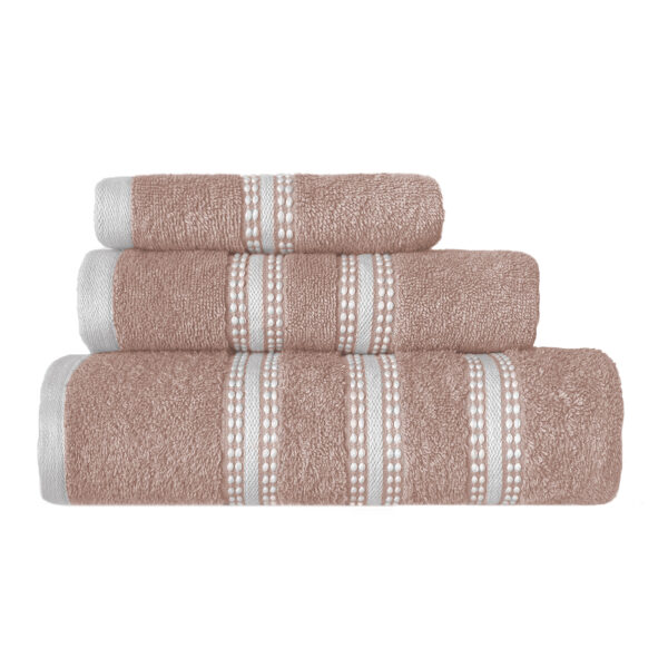Σετ Πετσέτες 3 Τεμαχίων Nef Nef Promise Rose