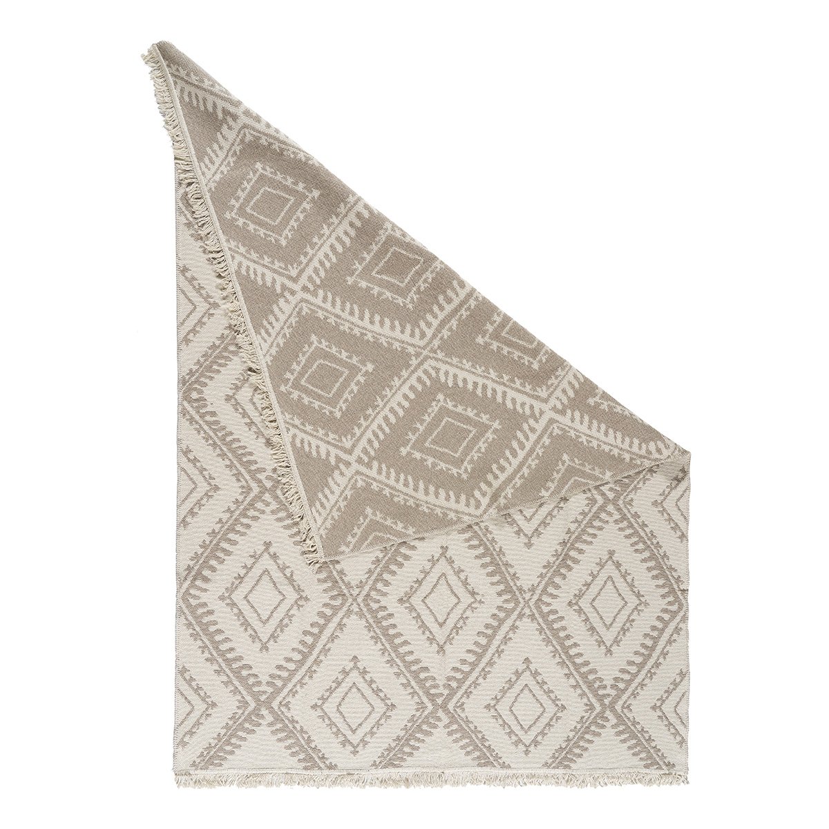 9247 Χαλί βαμβακερό διπλής όψεως Duo Art 9247 160x230 Μπεζ Beauty Home - Image 1