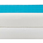 Μαξιλάρι ύπνου Gel Memory Foam Art 4028 Μέτριο 58x38x12  Λευκό   Beauty Home