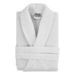 Μπουρνούζι με γιακά πικέ 50%Cot-50%Pol 210gsm Λευκό Beauty Home Beauty Home - Image 2