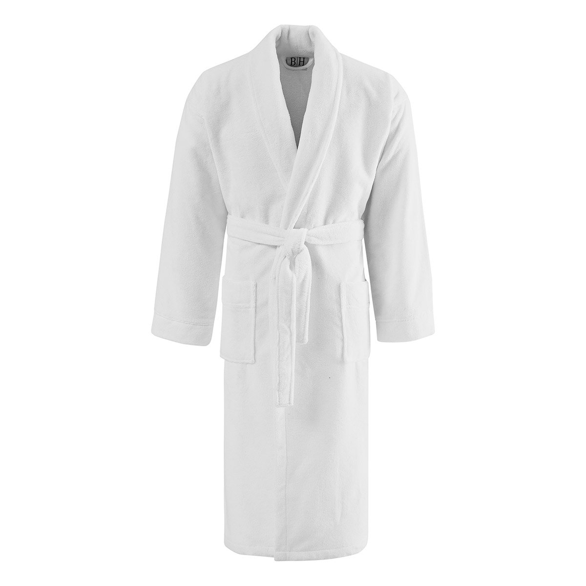 3054 Μπουρνούζι με γιακά βελουτέ 55%Cot-45%Pol 300gsm Beauty Home Beauty Home - Image 1