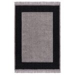 Χαλί Noir Art 9436 67x140 Black Μαύρο   Beauty Home