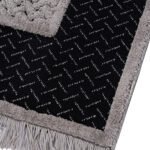 Χαλί Noir Art 9436 67x140 Black Μαύρο   Beauty Home - Image 2