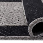 Χαλί Noir Art 9436 67x140 Black Μαύρο   Beauty Home - Image 4