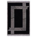 Χαλί Noir Art 9437 Black Μαύρο Beauty Home Beauty Home