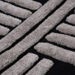 Χαλί Noir Art 9437 Black Μαύρο Beauty Home Beauty Home - Image 3