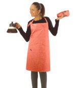Σετ 5 Τεμαχίων Ποδία & Γάντι & Πιάστρα και 2 Ποτηρόπανα Κουζίνας Guy Laroche Cook Orange - Image 4