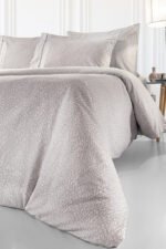 Σετ Σεντόνια Φανελένια Μονά 170×265 Guy Laroche Ava Melanze - Image 2