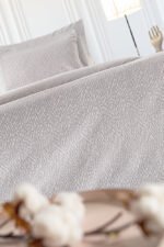 Σετ Σεντόνια Φανελένια Μονά 170×265 Guy Laroche Ava Melanze - Image 3