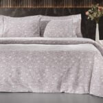 Guy Laroche ΣΕ.ELODIE MELANZE FLANNEL 170X265 ΣΕΤ 3ΤΜΧ