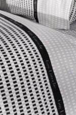 Σετ Σεντόνια Φανελένια Μονά 170×265 Guy Laroche Parma Grey - Image 3