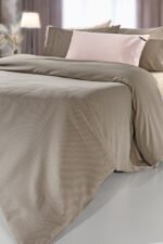 Σεντόνι Υπέρδιπλο 240×270 Guy Laroche Minimal Wenge Βαμβακοσατέν 300 TC - Image 2