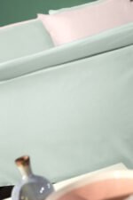 Σεντόνι Υπέρδιπλο Με Λάστιχο 160×200+35 Guy Laroche Minimal Mint Βαμβακοσατέν 300 TC - Image 2