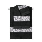 Guy Laroche ΠΕ.FRIDA LAVENDER-BLACK ΣΕΤ 3ΤΜΧ (30Χ50-50Χ90-70Χ140)  GL