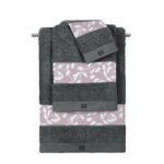 Guy Laroche ΠΕ.LAVINIA VIOLET-ANTHRACITE  ΣΕΤ 3ΤΜΧ (30Χ50-50Χ90-70Χ140)  GL