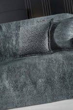 Ριχτάρι Πολυθρόνας 180×150 Guy Laroche Nobel Anthracite - Image 2