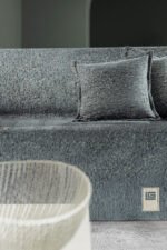 Ριχτάρι Πολυθρόνας 180×150 Guy Laroche Matis Anthracite - Image 2