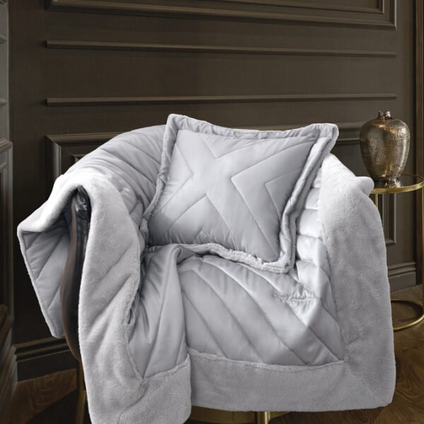 Guy Laroche ΡΙΧ.UTOPIA SILVER 120X170 + MA.45X45 ΧΩΡΙΣ ΓΕΜΙΣΗ