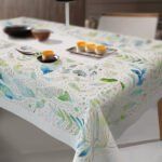 Αλέκιαστο Τραπεζομάντηλο 145×145 Saint Clair 1040 Aqua
