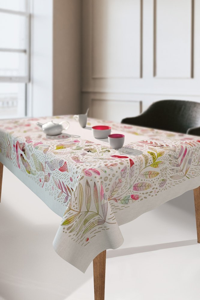 1719030123014 Αλέκιαστο Τραπεζομάντηλο 145×180 Saint Clair 1040 Multi - Image 1