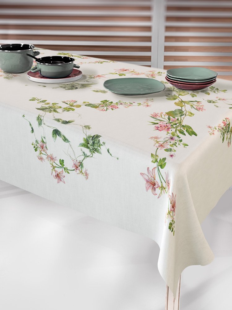 1719030123033 Αλέκιαστο Τραπεζομάντηλο 145×220 Saint Clair 1043 - Image 1