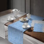 Σουπλά Διπλής Όψης 45×33 Saint Clair 3042 Blue Jean Beige