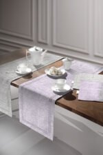 Σουπλά Διπλής Όψης 45×33 Saint Clair 3042 Lilac Silver