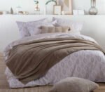 Κουβέρτα Fleece Υπέρδιπλη 220×240 Nef Nef Cosy Ecru - Image 5