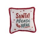 Χριστουγεννιάτικο Μαξιλάρι 50×50 Nef Nef Sant Please Ecru-Red - Image 2