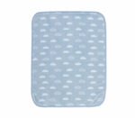 Βρεφική Κουβέρτα Βελουτέ Κούνιας 100×140 Nef Nef Clouds Pink - Image 5