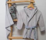 Βρεφικό Μπουρνούζι 0-2 Ετών Nef Nef Green Car Grey - Image 3