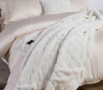 Γούνινο Διακοσμητικό Ριχτάρι/Κουβέρτα Καναπέ 140x190 Nef-Nef  Rabbit Fur Barlow Beige - Image 4