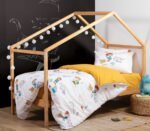 Σετ Παπλωματοθήκη Μονή 160×240 Nef Nef Wild Bones Ecru - Image 2