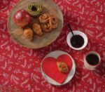 Χριστουγεννιάτικο Τραπεζομάντηλο 140×140 Nef Nef Winter Mood Red - Image 2