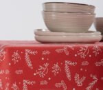 Χριστουγεννιάτικο Τραπεζομάντηλο 140×180 Nef Nef Winter Mood Red - Image 4