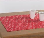 Χριστουγεννιάτικο Runner 45×140 Nef Nef Winter Mood Red