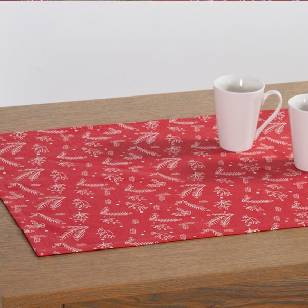 Χριστουγεννιάτικο Runner 45×140 Nef Nef Winter Mood Red