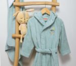 Βρεφικό Μπουρνούζι 0-2 Ετών Nef Nef Party For Animals Aqua - Image 3