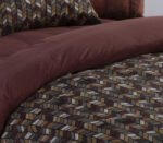 Σετ Φανελένια Σεντόνια Μονά 160×260 Nef Nef Stream Bordo - Image 2