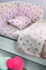 Σετ Σεντόνια Κούνιας 115×170 Saint Clair Enjoy Pinky - Image 2