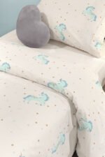 Σετ Σεντόνια Μονά 165×250 Saint Clair Pinto Aqua - Image 3