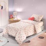 Σετ Σεντόνια Μονά Με Λάστιχο 100×200+28 Saint Clair Enjoy Pinky